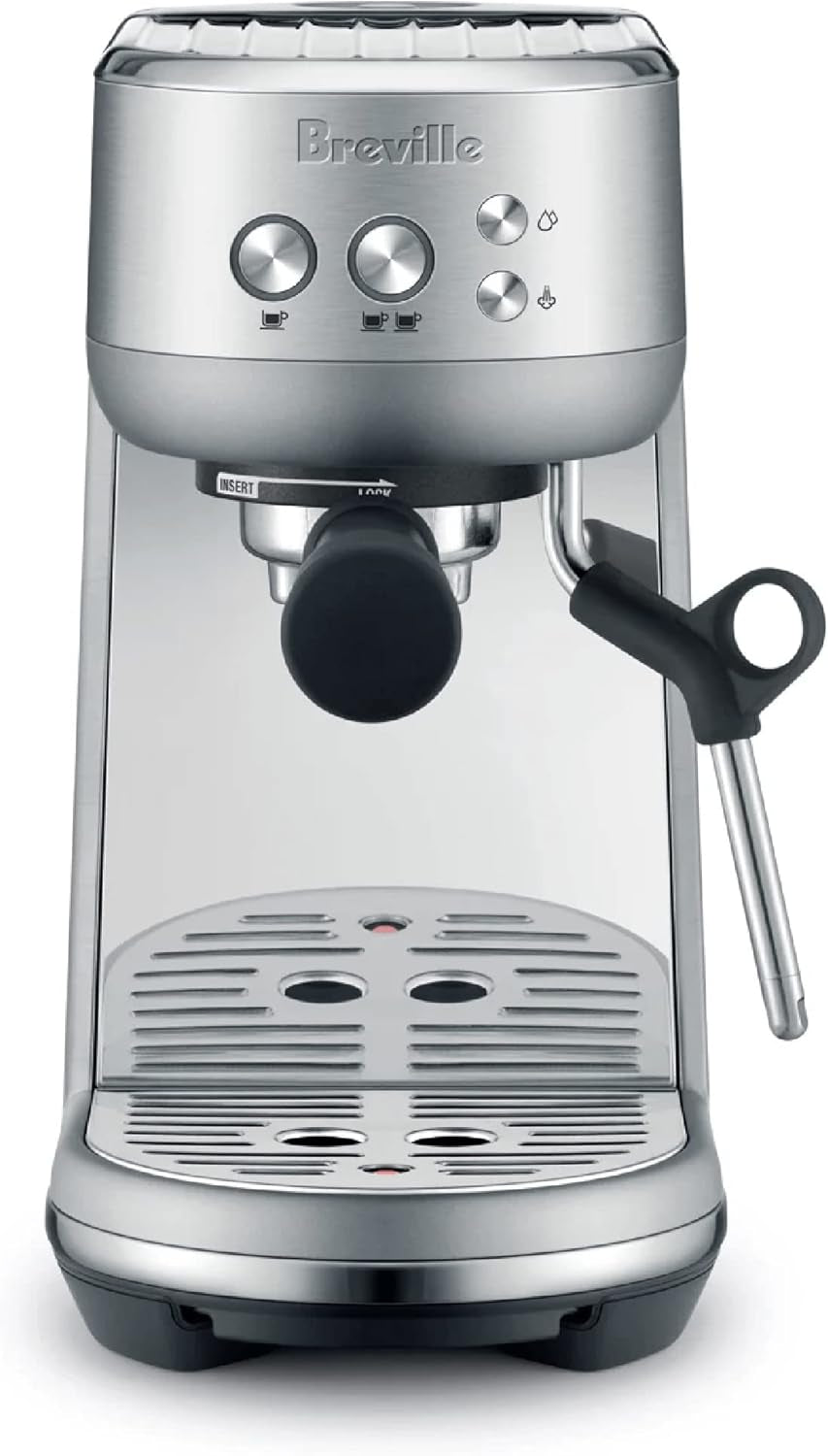 Breville BES450BSS Bambino Espresso Machine, Brushed Stainless Steel
