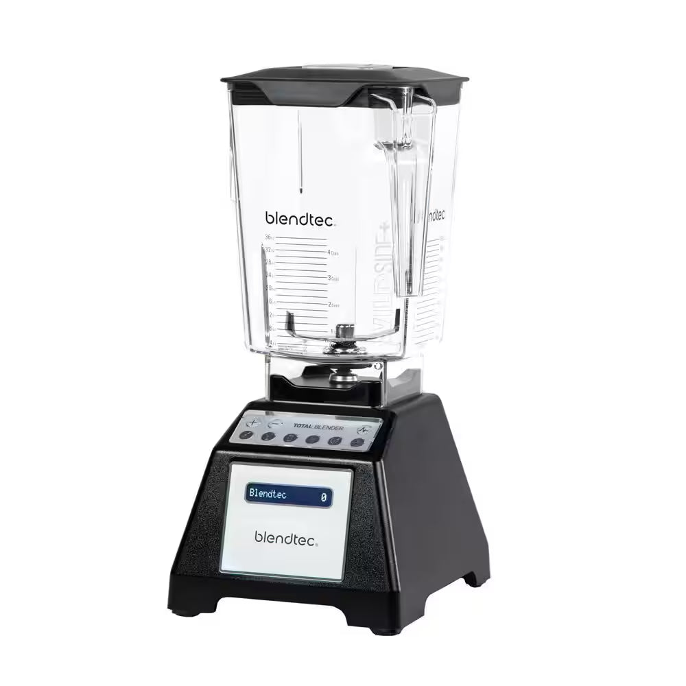 Total Blender Classic Series-90 Oz. 10 Speeds, 6 Preprogrammed Cycles-Black-Blender-With Wildside plus Jar