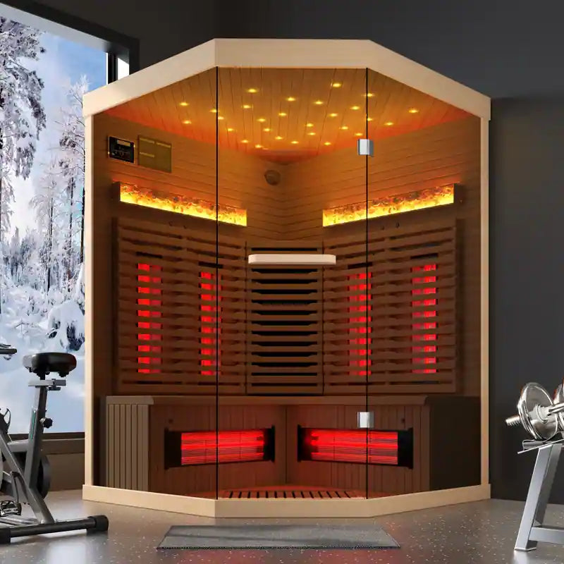 Infrared & Steam Sauna (Varied Sizes & Shapes)