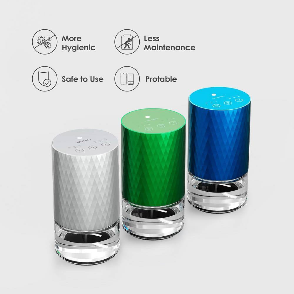 Waterless in Essential Oil 100 Ml Capacity Scent Air Machine, Aromatherapy Nebulizer Premium Metal Battery Operated