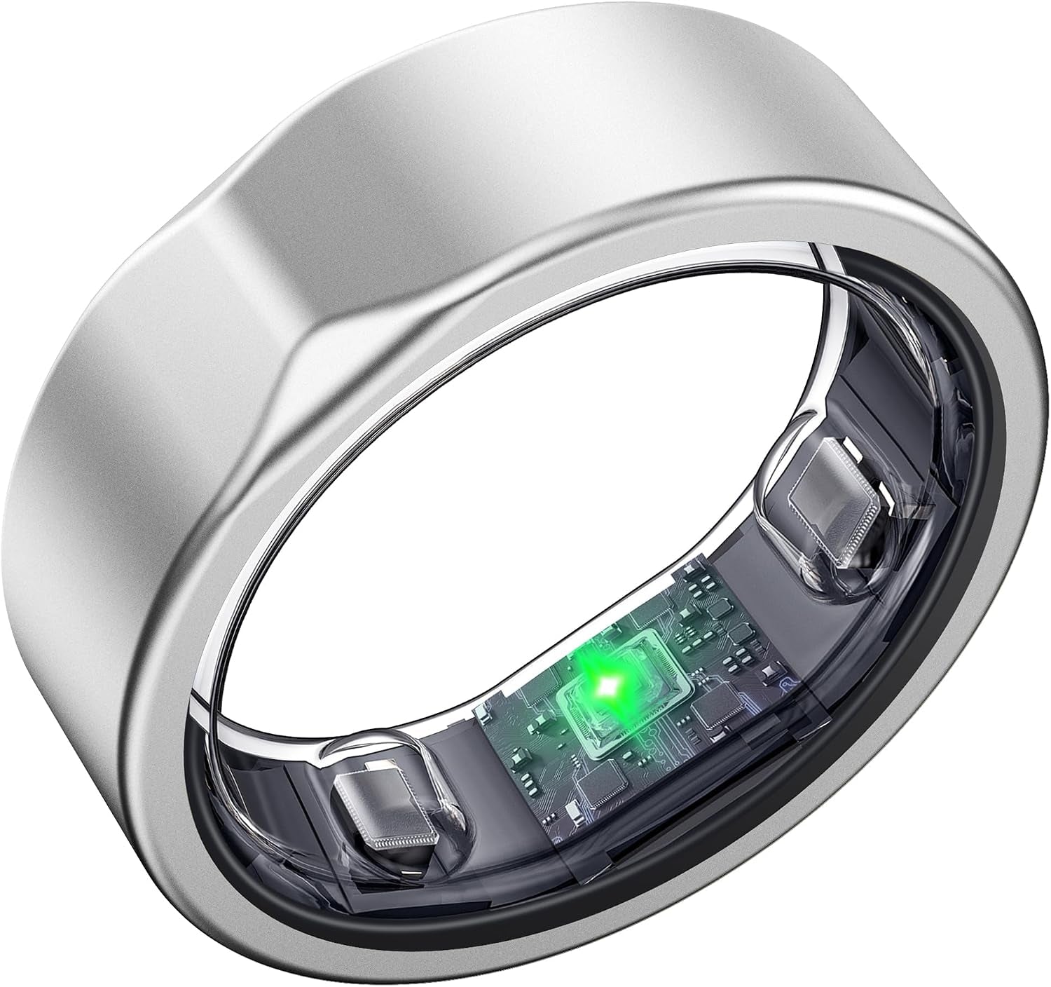 Smart Ring for Women Men, Minimalist Fitness Ring&Health Ring with Heart Rate