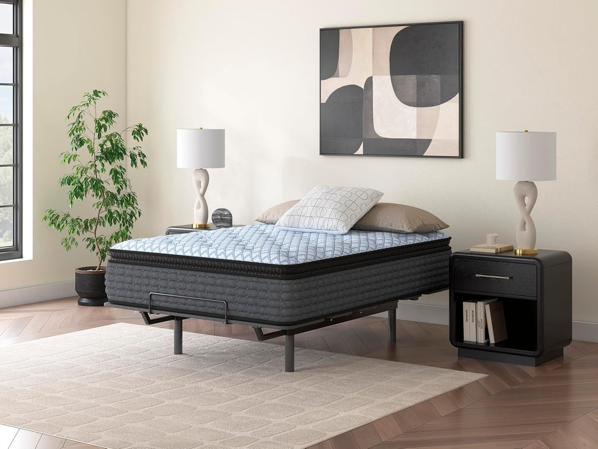 Signature Design by Ashley Hybrid Mattress, Plush King, Pillow Top