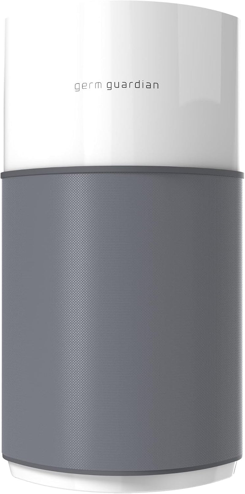 Airsafe+ XL Air Purifier for Bedroom and Home - UV-C - 360-Degree True HEPA Filter - Filters Pet Dander, Dust, Pollen, Smoke - Air Quality Monitor - AC3200 - Gray & White
