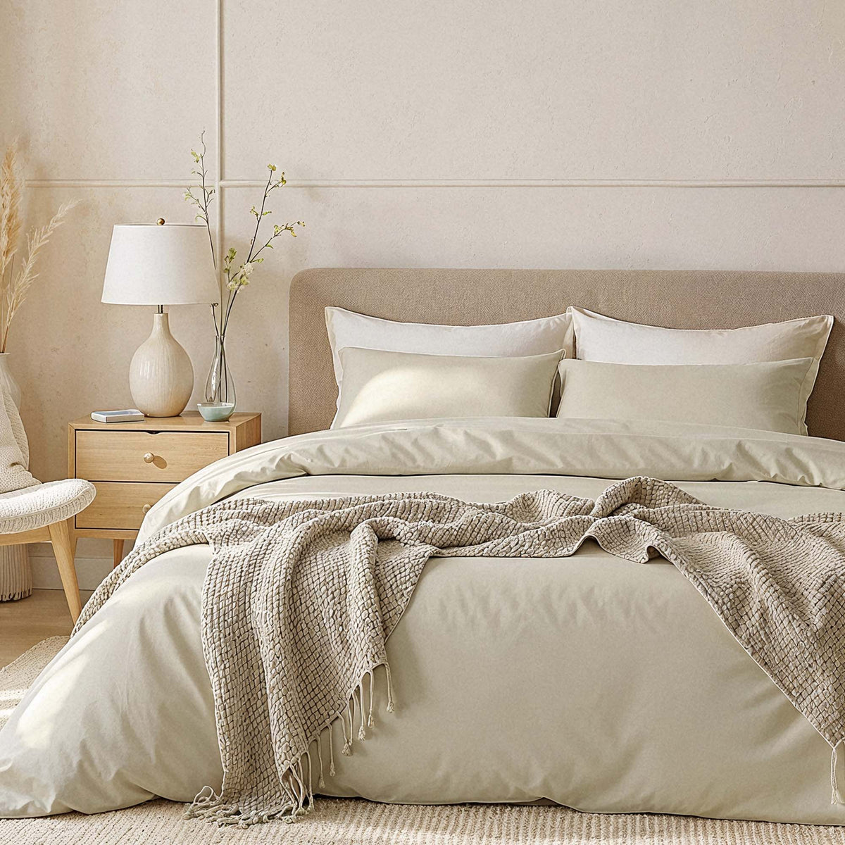 Luxe Australian Sateen Bedding Bundle - Italic Hotel-Grade Cotton