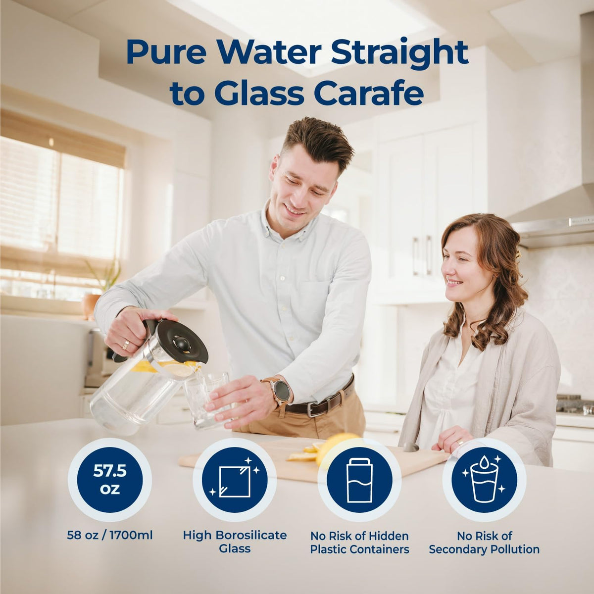 RO100ROPOT Countertop Reverse Osmosis Water Filter System