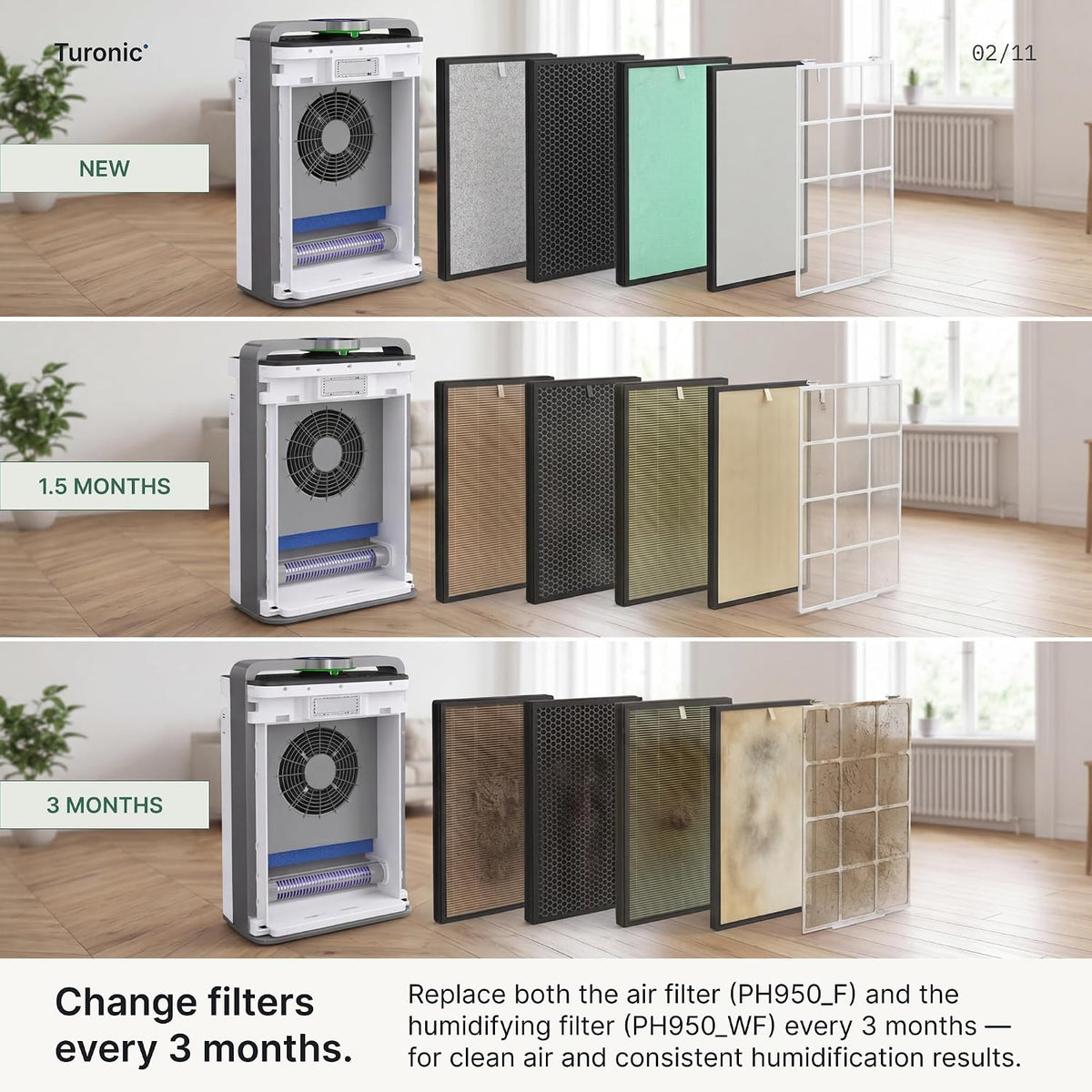 PH950 Air Purifier and Humidifier Combo for Large Rooms – HEPA
