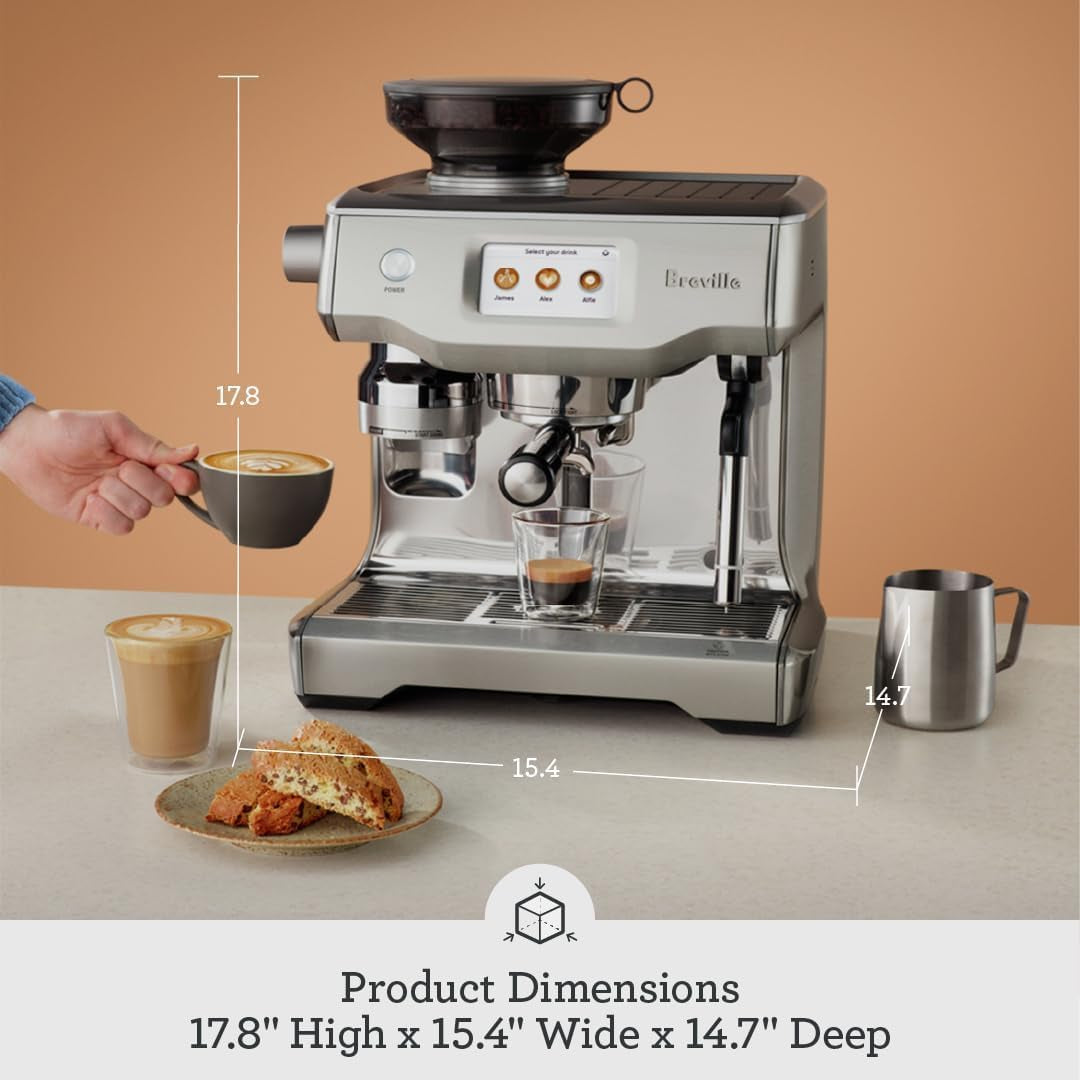 Breville BES990BSS Oracle Touch Espresso Machine, Brushed Stainless Steel