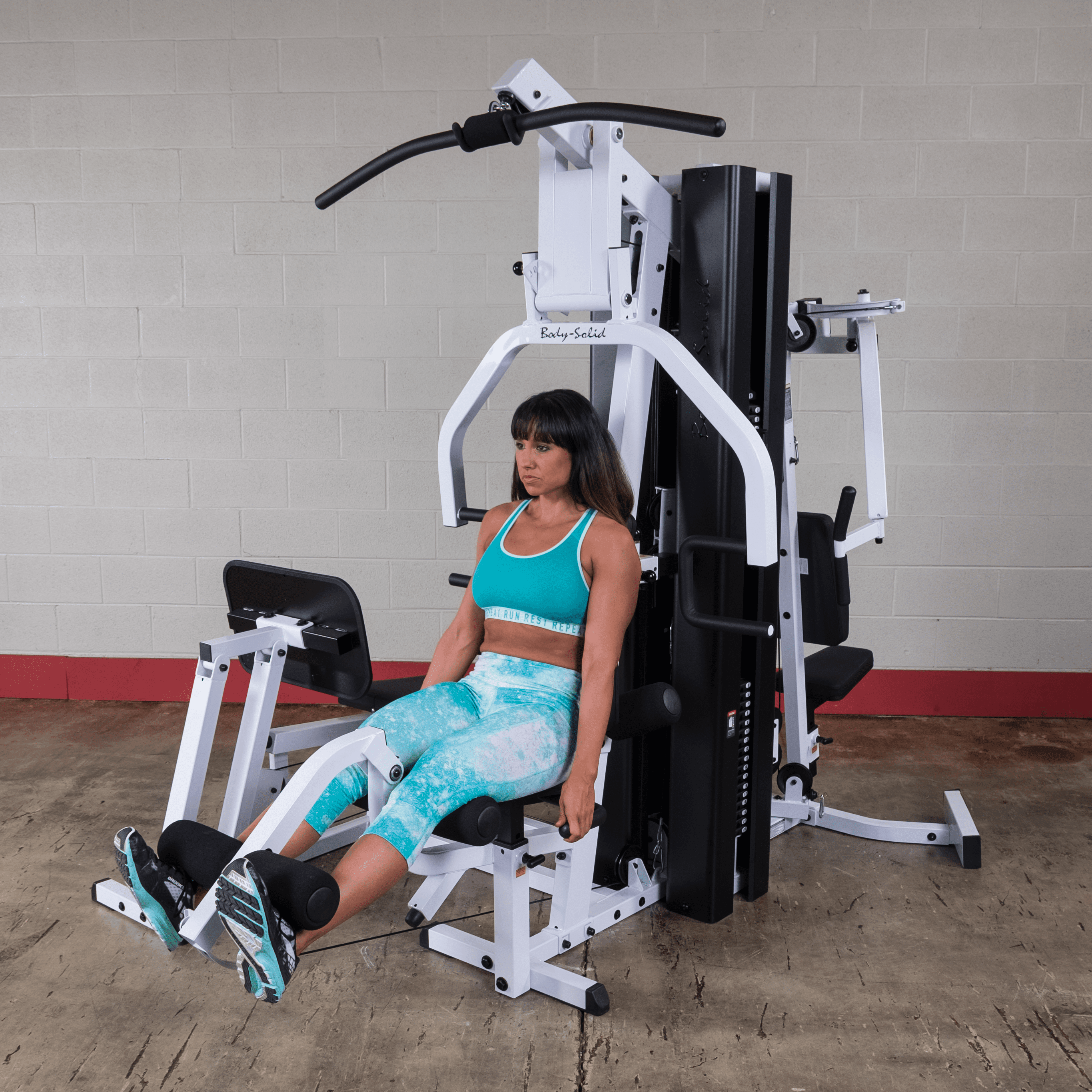 Body Solid EXM3000LPS Commercial Double Stack Gym - 3 Station