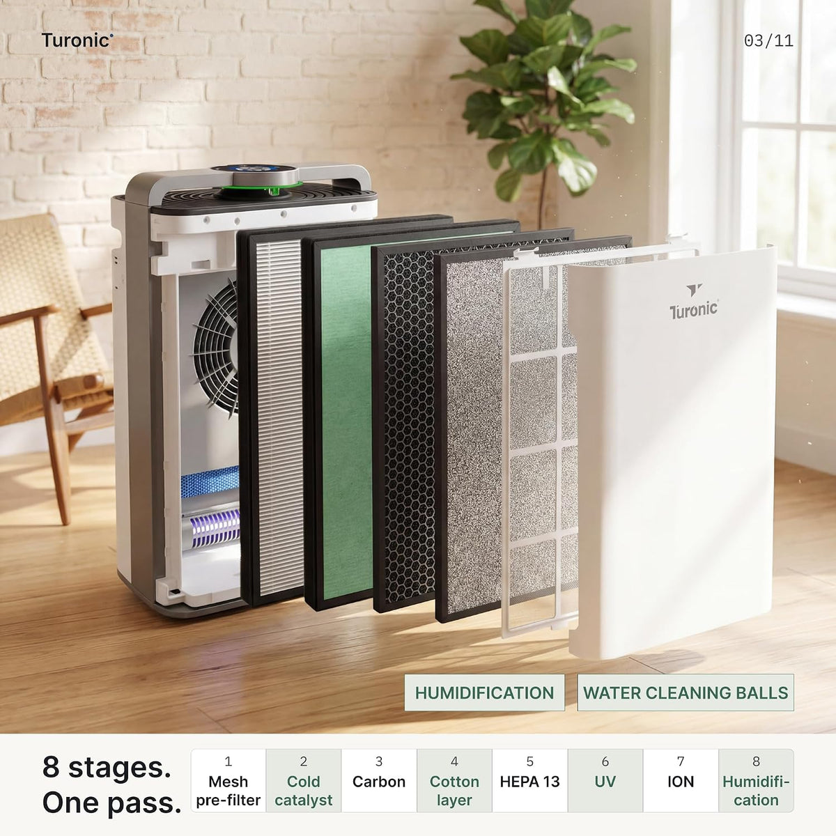 PH950 Air Purifier and Humidifier Combo for Large Rooms – HEPA