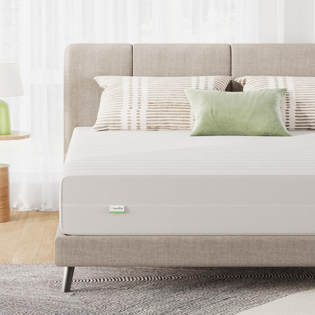 Twin Mattress, 6 Inch Twin Mattress in a Box, Double Side Sleep Foam Mattresses with Breathable Cover for Back & Side Sleeper, Twins Bed Mattresses