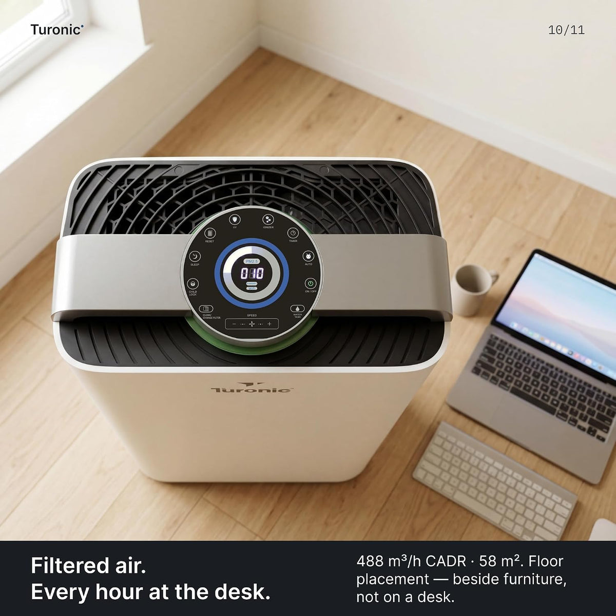 PH950 Air Purifier and Humidifier Combo for Large Rooms – HEPA