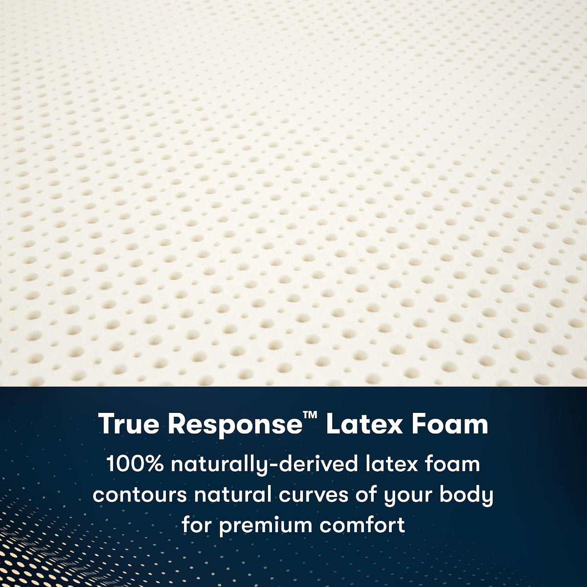 Icomfortpro - Chelsea 12" Medium Cal King Latex Foam Mattress