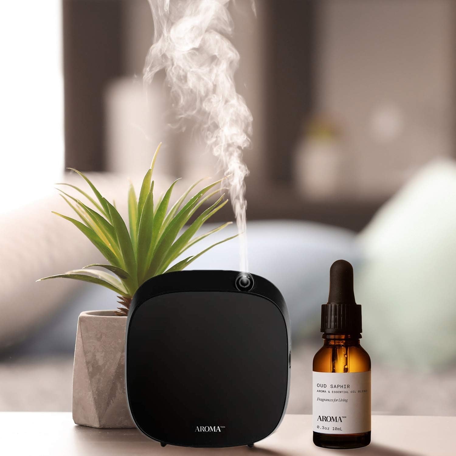 Oud Saphir Aroma Essential Oil Blend: Luxury Hotel Inspired Aromatherapy with for Ultrasonic Diffusers & Nebulizers (10 Ml)