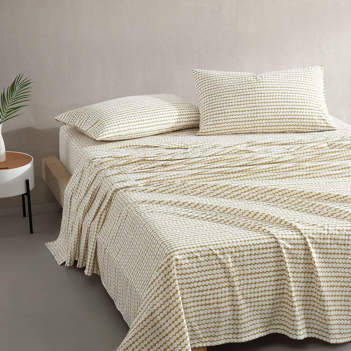 MARIMEKKO - Queen Sheet Set with Fitted Sheet & Pillowcases