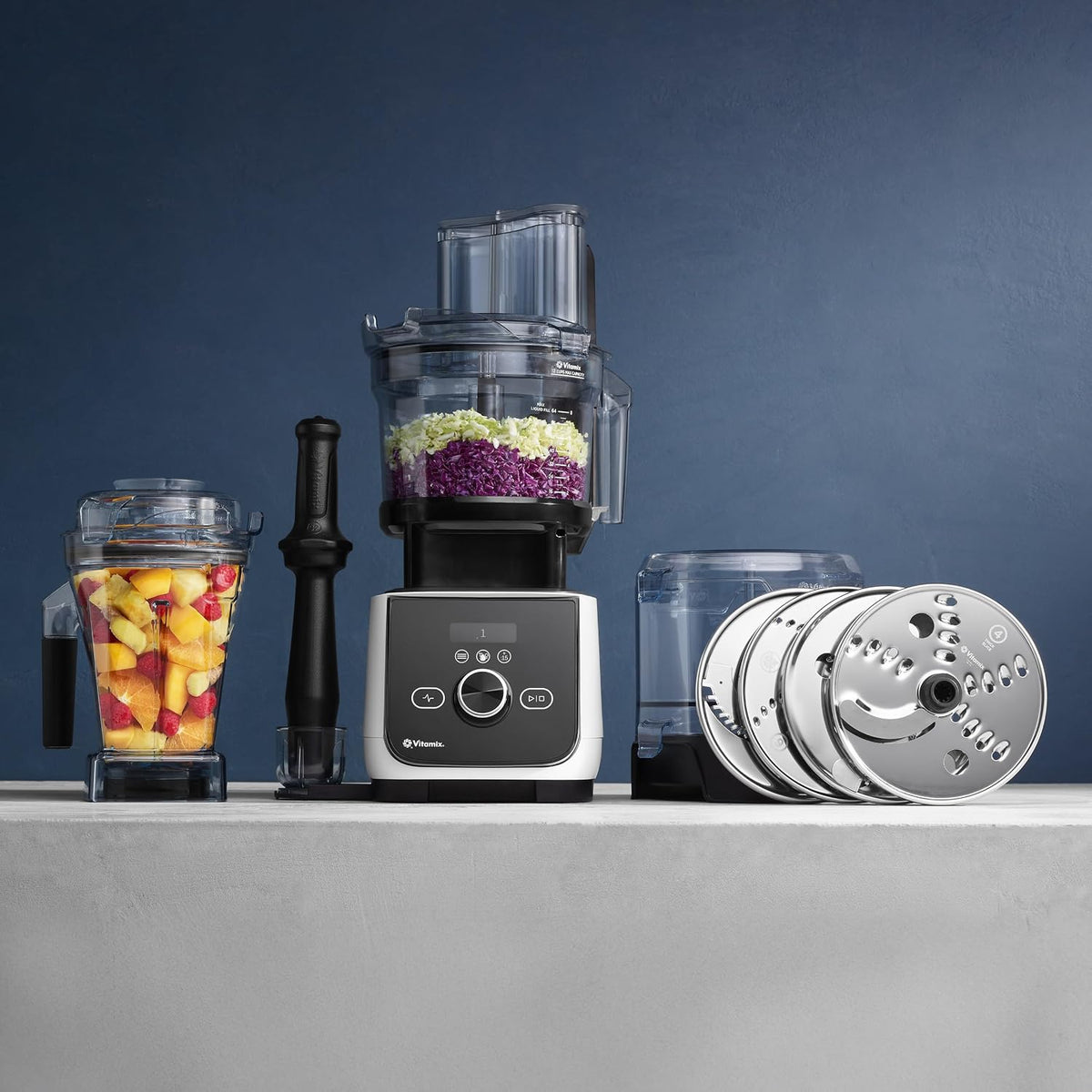 Vitamix Ascent X4 Gourmet Smartprep Kitchen System, White