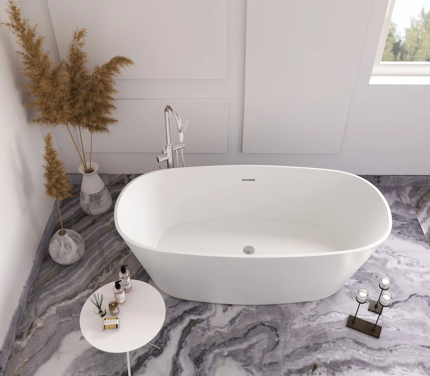Castello Hermosa Freestanding Tub