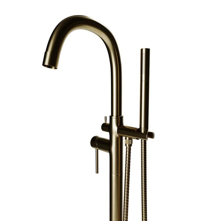 Neptune Tub Filler with Shower Attachment