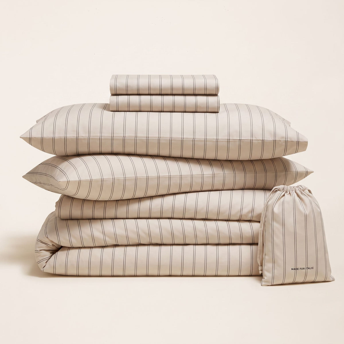 Luxe Australian Sateen Bedding Bundle - Italic Hotel-Grade Cotton