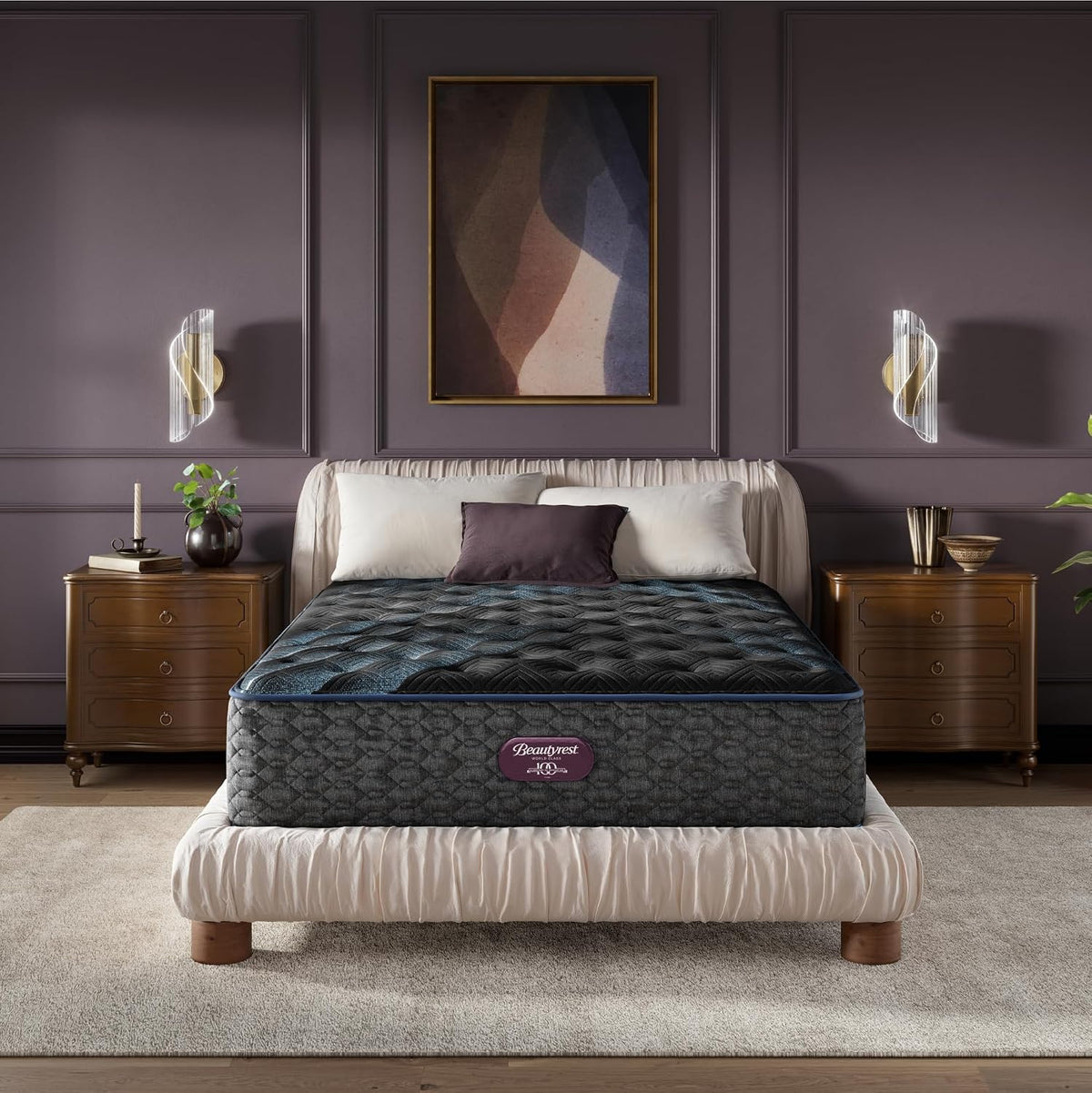 Beautyrest World Class Level Four Plush 15.25" King Mattress