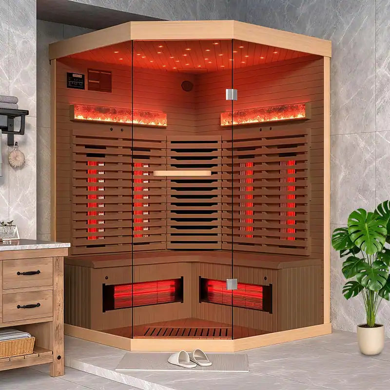 Infrared & Steam Sauna (Varied Sizes & Shapes)