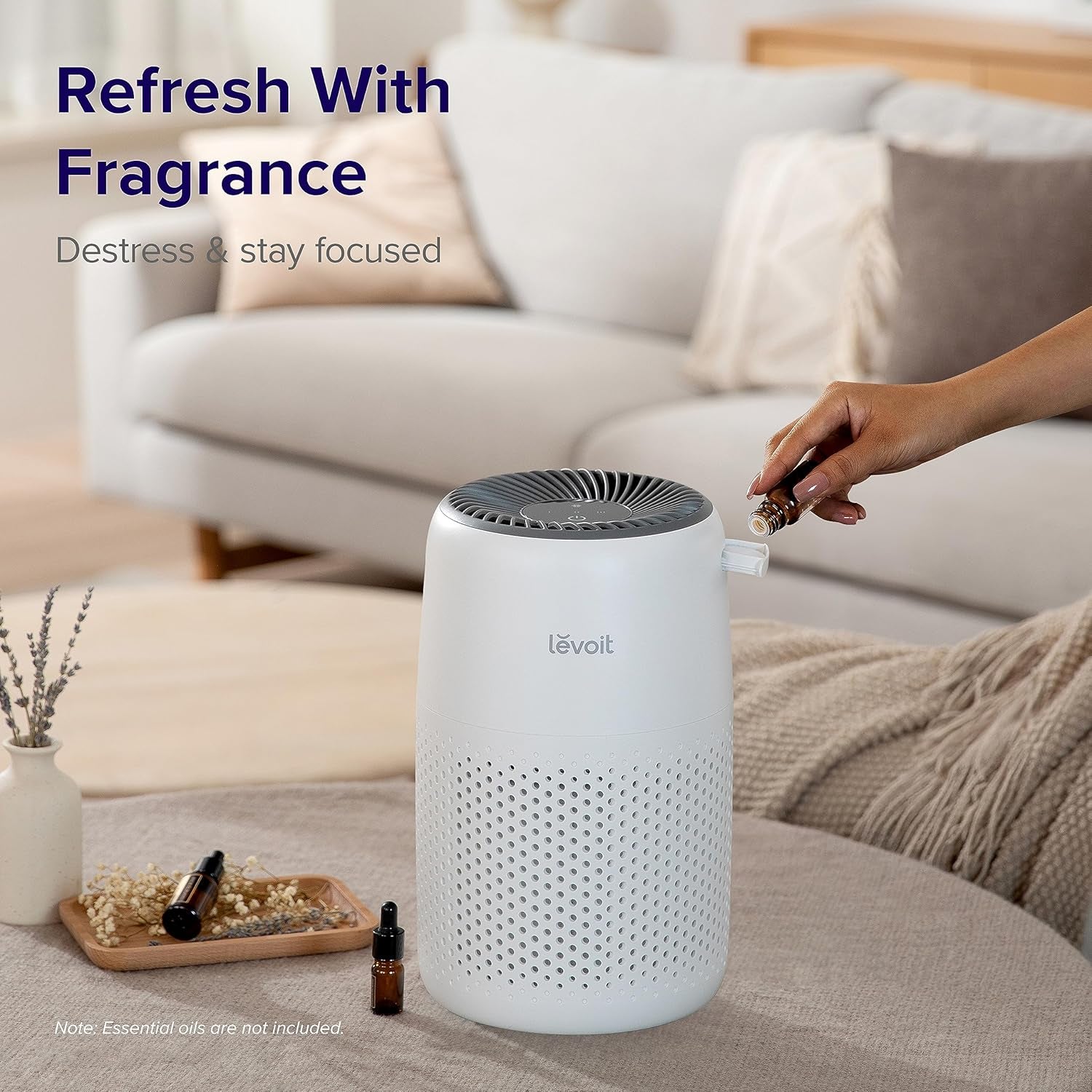 Air Purifiers for Home and Bedroom, Covers up to 3175 Sq Ft, 360° Air Circulation, Smart Wifi and PM2.5 Monitor