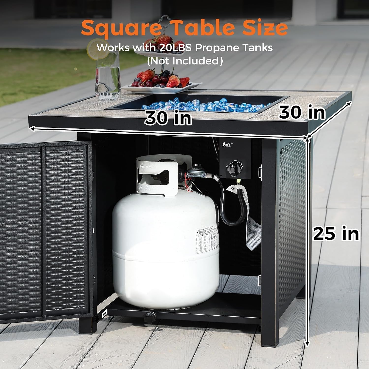50000 BTU Propane Fire Pit for Outdoor