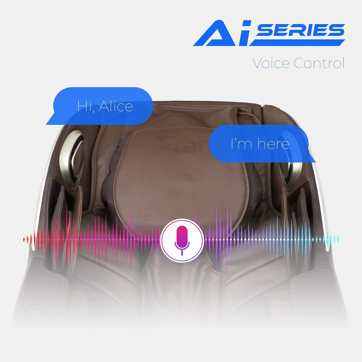 Titan Quantum Massage Chair | Taupe | Full Body & Zero Gravity Features | Customizable Massage Programs
