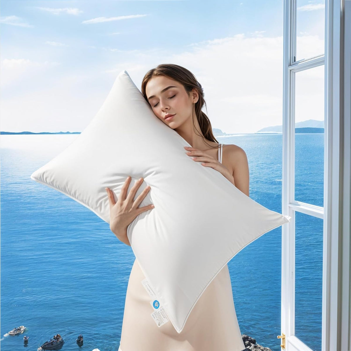 Canadian Luxury Goose down Pillow Queen Size - 900 Fill Power