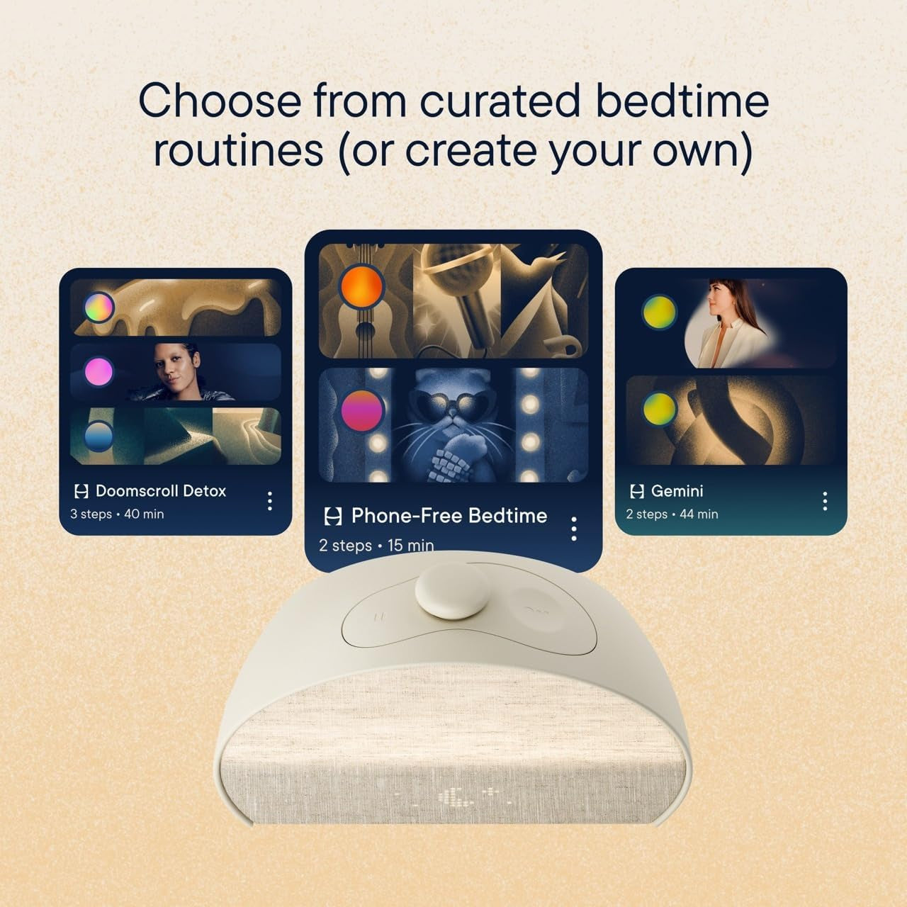 Hatch Restore 3 Sunrise Alarm Clock & Sound Machine, Smart Light (Greige)