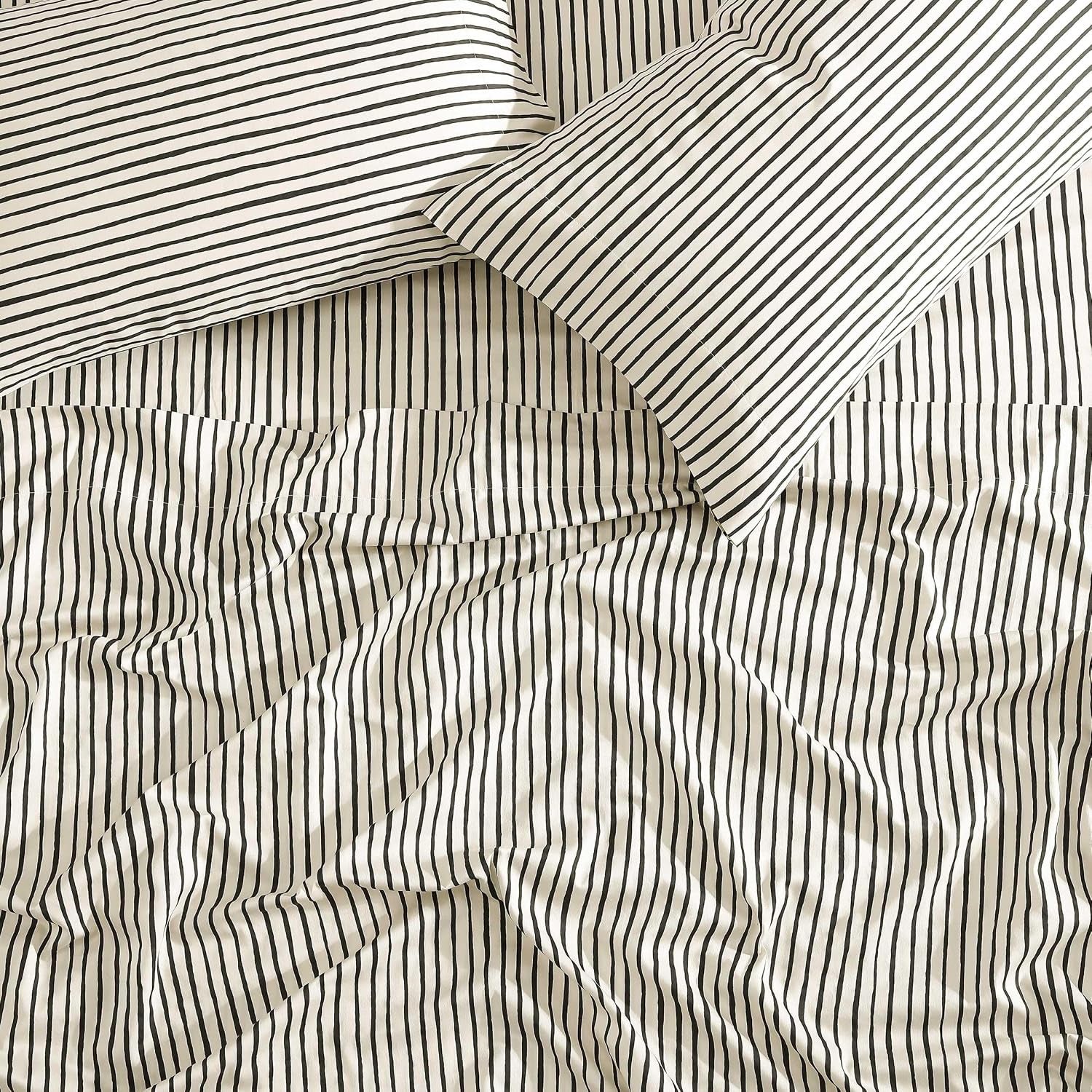 MARIMEKKO - Queen Sheet Set with Fitted Sheet & Pillowcases