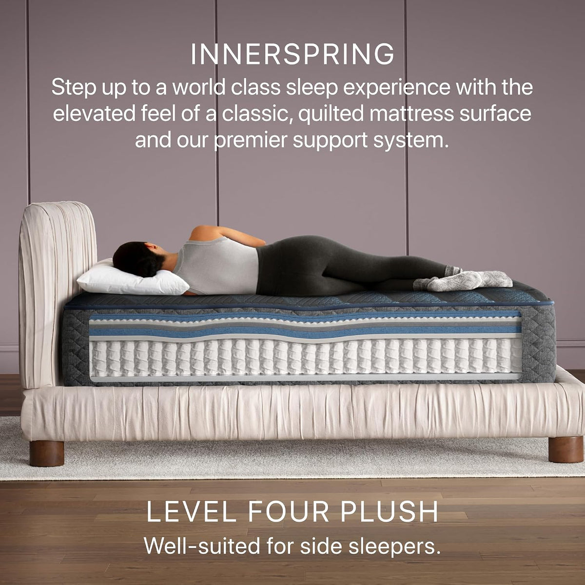 Beautyrest World Class Level Four Plush 15.25" King Mattress