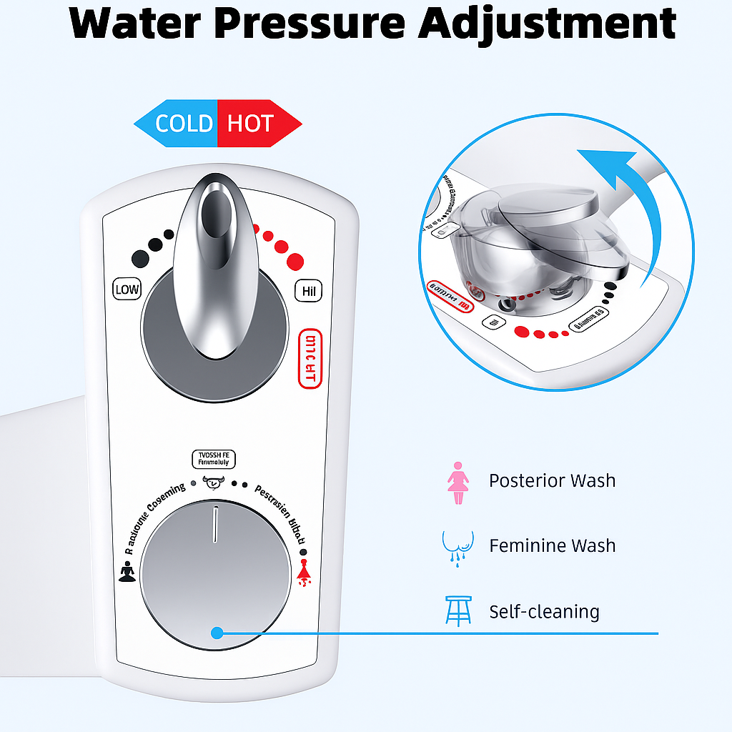 Novaluxe ThermoFlow Prestige Bidet Attachment