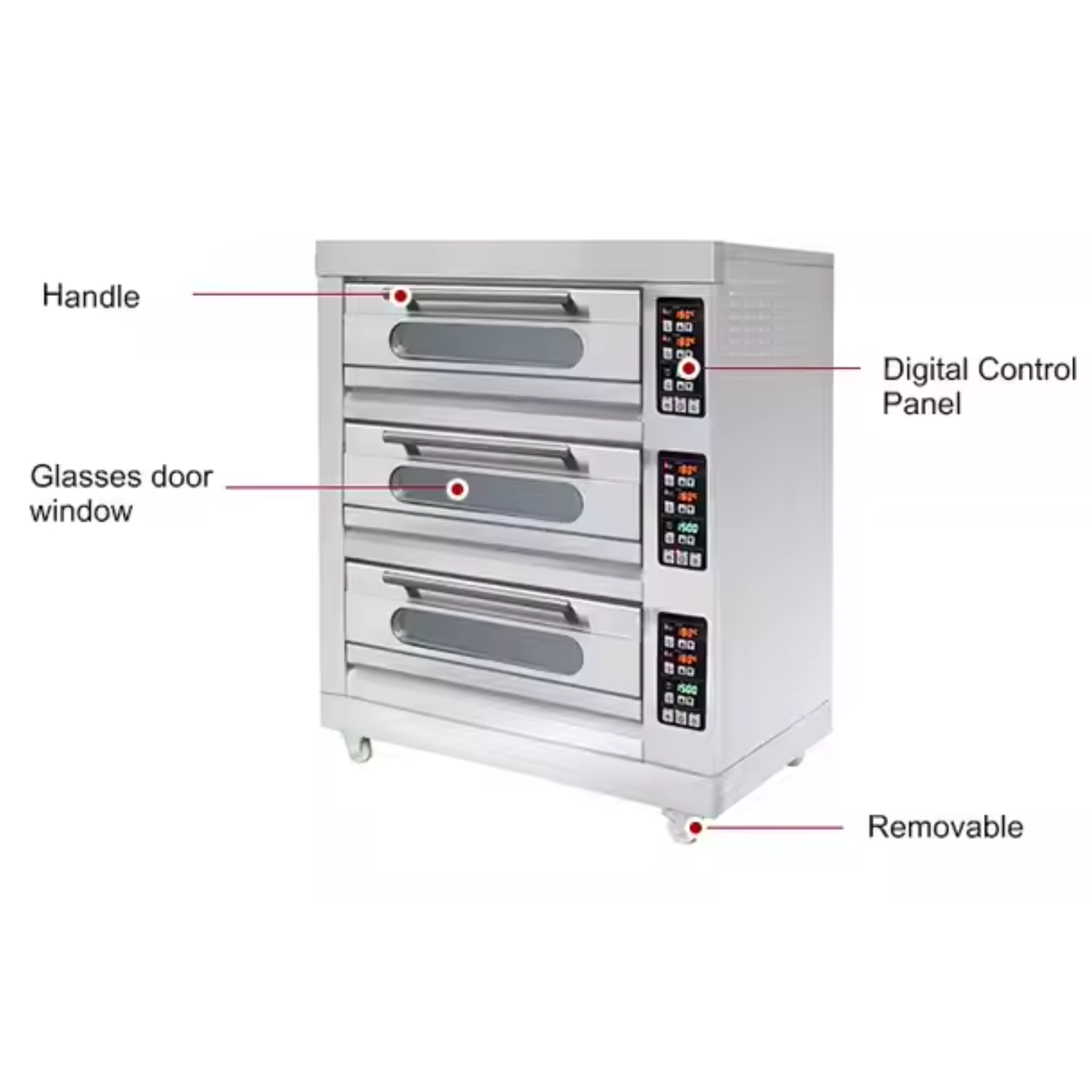 BakeMaster TriDeck Precision Oven Station