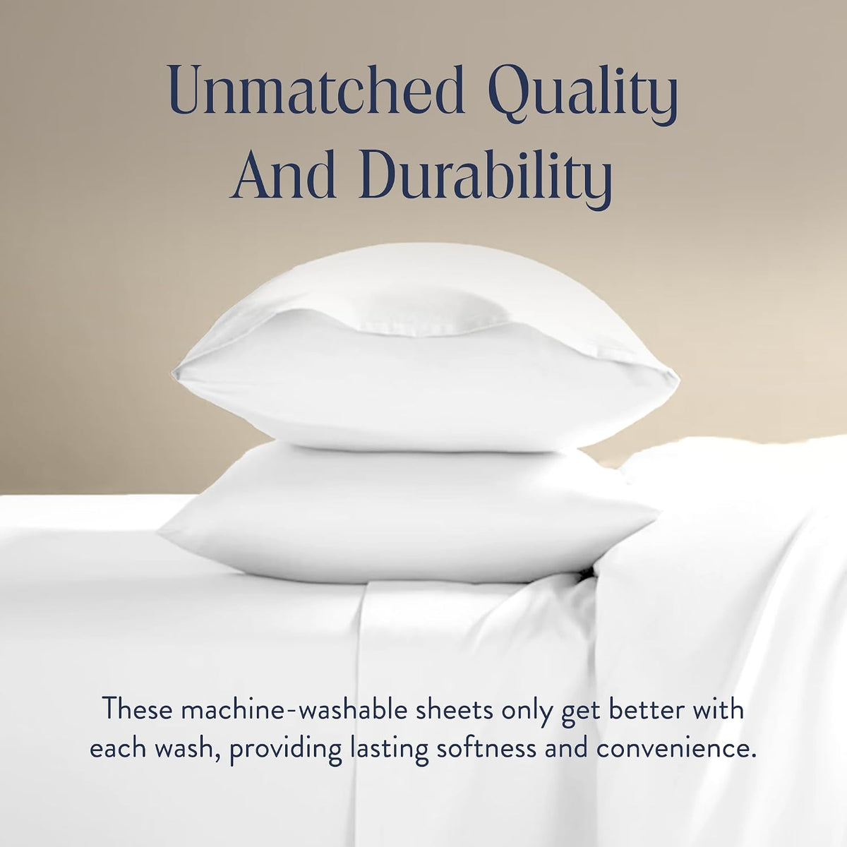 Brooklinen Sateen 4-Pc Sheet Set Hotel-Quality Luxury - King, White