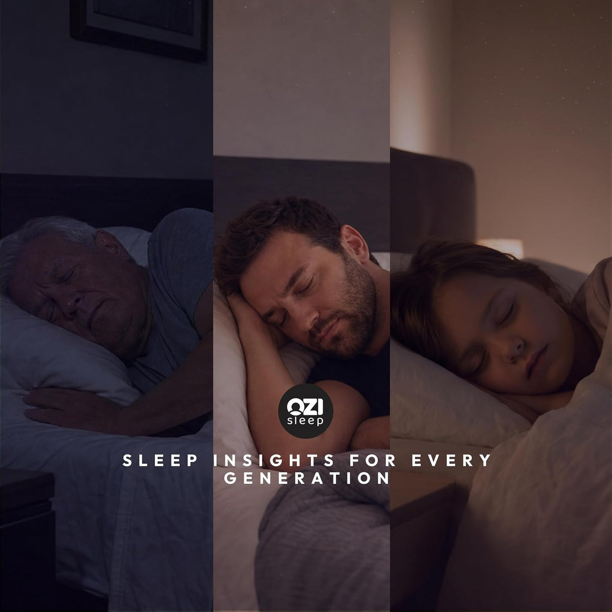 OZI Smart Sleep Tracker, Non-Wearable Contactless Under-Sheet Sleep Monitor