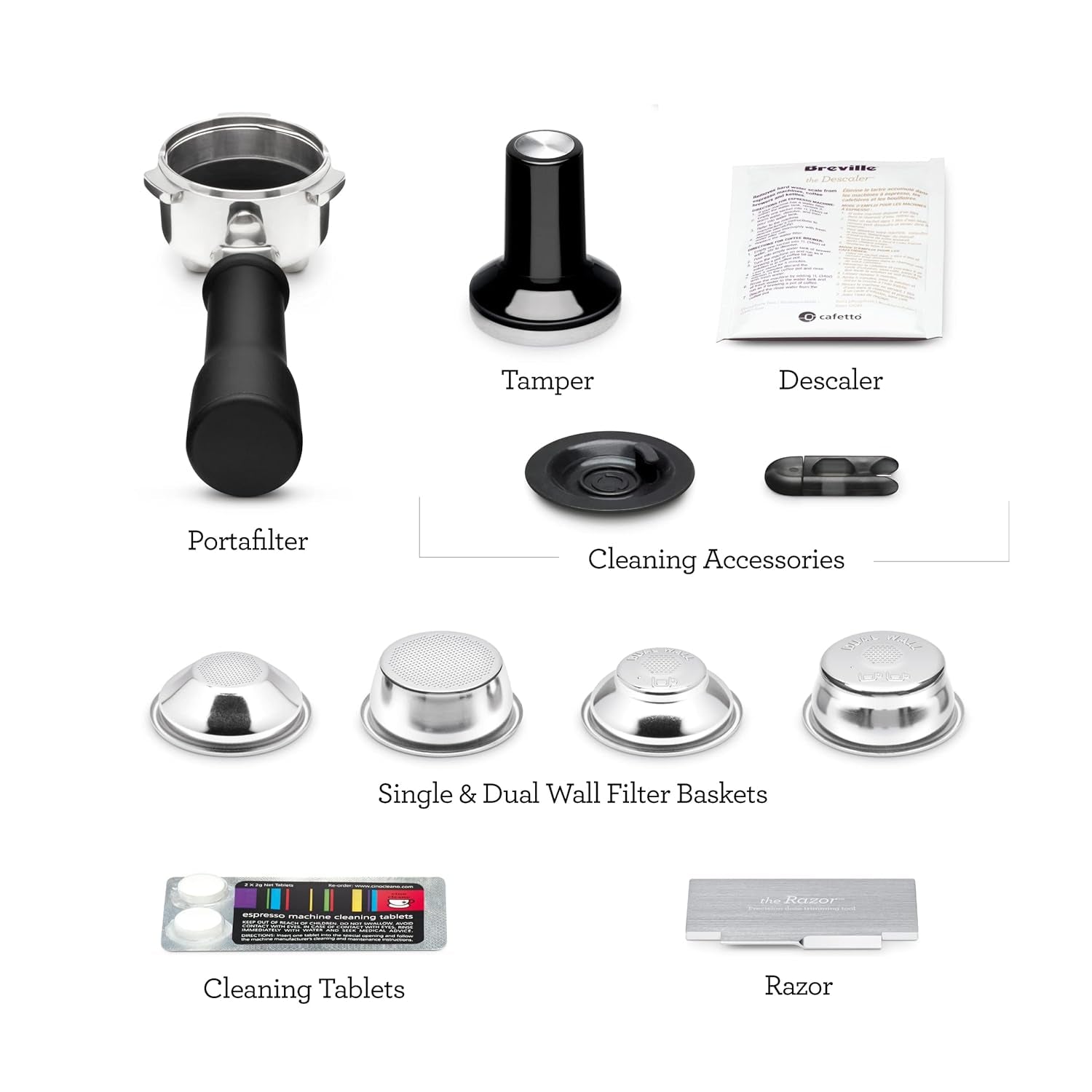 Breville BES500DBL Bambino plus Espresso Machine, Damson Blue