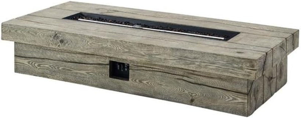 Manteo 70" Rectangular Outdoor Patio Fire Pit Table