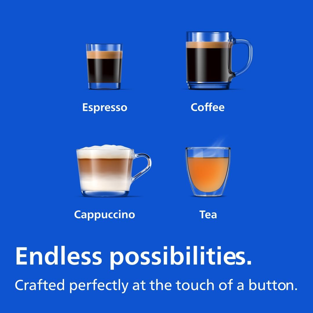 PHILIPS 2300 Series Fully Automatic Espresso Machine, Lattego Milk System